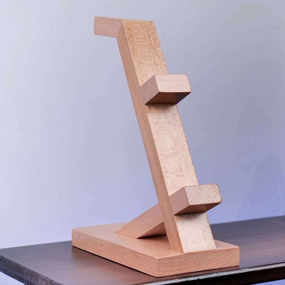Wood Headphone Stand Gaming Headset Holder for Desk