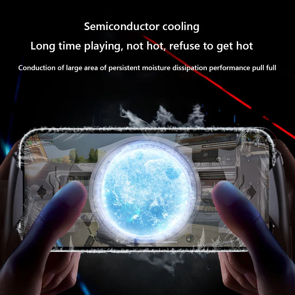 Mobile Gaming Controller with Semiconductor Cooling Fan | Gamepad Joystick for iPhone, Android, and Switch Phones