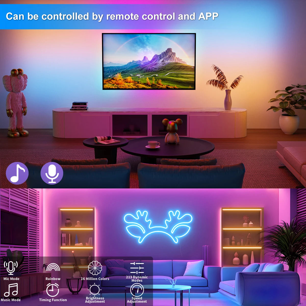 5V RGB Neon Strip Light