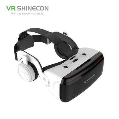 3D Virtual Reality Glasses Headset for Mobile Phones | VR Goggles for Smartphones with Binocular Lens