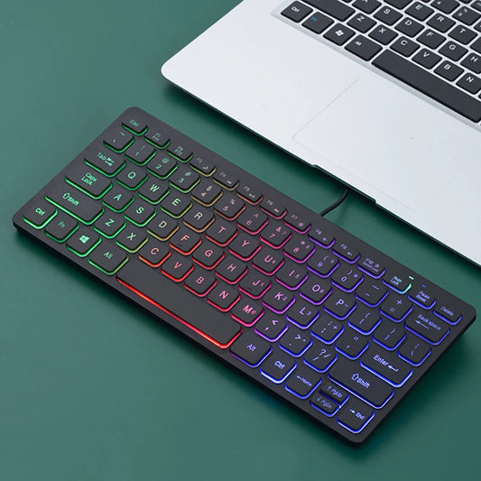 Portable Wired Keyboard Laptop