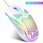 Wired Gaming Mouse with RGB Backlight | 7200 DPI Adjustable USB Ergonomic Mouse for PC & Laptop Gamers