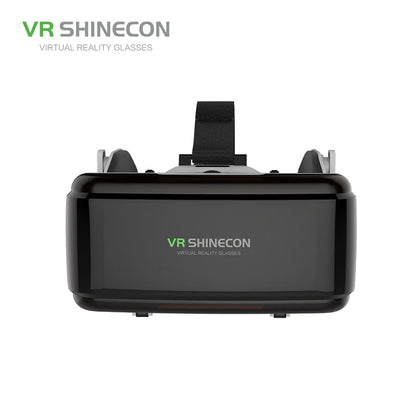 3D Virtual Reality Glasses Headset for Mobile Phones | VR Goggles for Smartphones with Binocular Lens