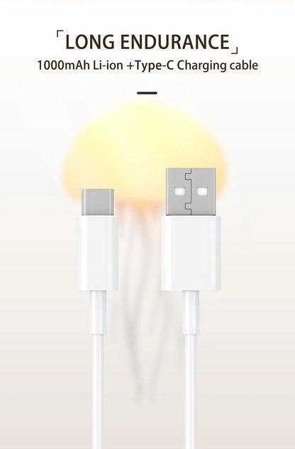 Cartoon Jellyfish Night Light RGB