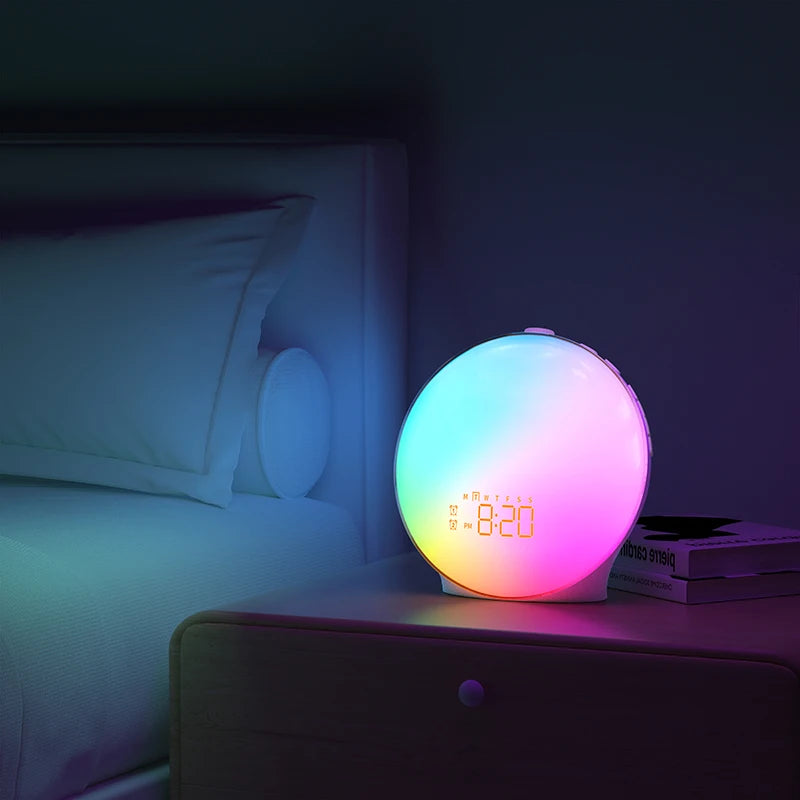 Wake Up Light Alarm Clock Sunrise/Sunset Simulation