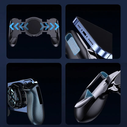 Mobile Gaming Controller with Semiconductor Cooling Fan | Gamepad Joystick for iPhone, Android, and Switch Phones