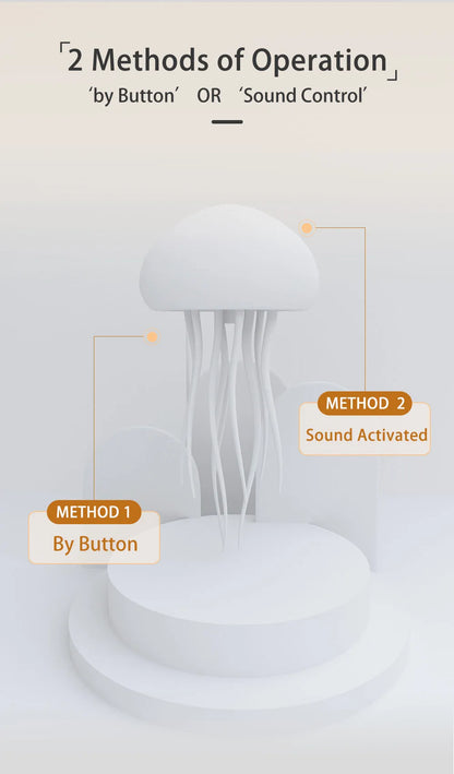 Cartoon Jellyfish Night Light RGB