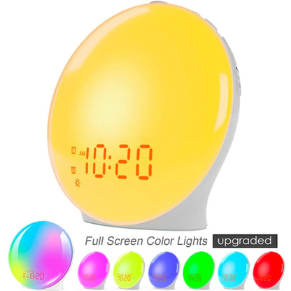 Wake Up Light Alarm Clock Sunrise/Sunset Simulation