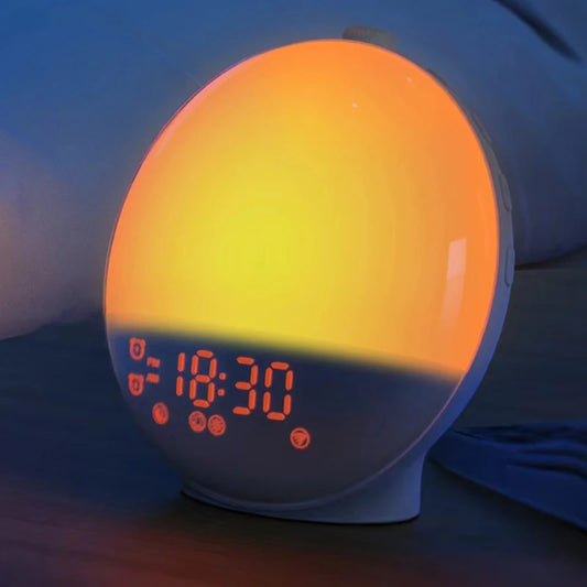 Wake Up Light Alarm Clock Sunrise/Sunset Simulation