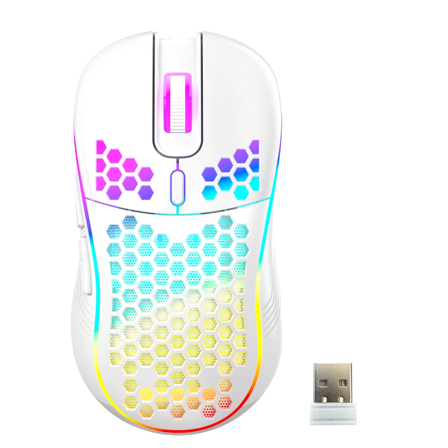 Wired Gaming Mouse with RGB Backlight | 7200 DPI Adjustable USB Ergonomic Mouse for PC & Laptop Gamers