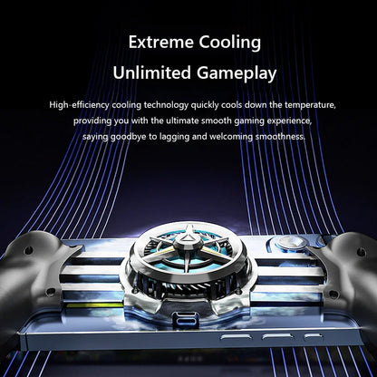 Mobile Gaming Controller with Semiconductor Cooling Fan | Gamepad Joystick for iPhone, Android, and Switch Phones