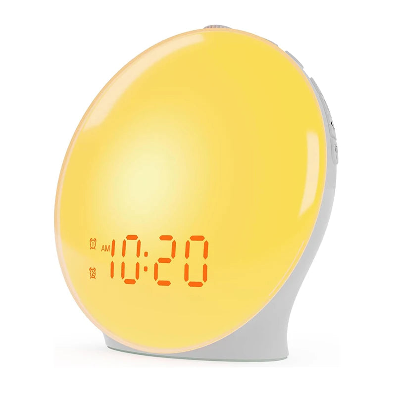 Wake Up Light Alarm Clock Sunrise/Sunset Simulation