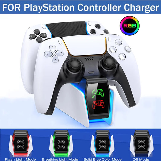 RGB Controller Charging Station For PS5