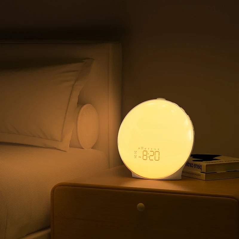 Wake Up Light Alarm Clock Sunrise/Sunset Simulation