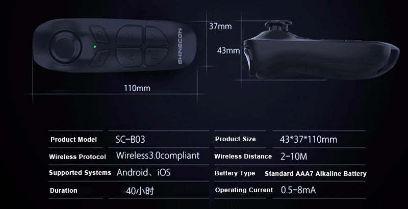 3D Virtual Reality Glasses Headset for Mobile Phones | VR Goggles for Smartphones with Binocular Lens