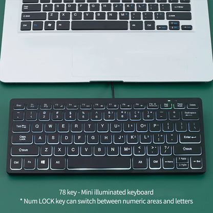 Portable Wired Keyboard Laptop