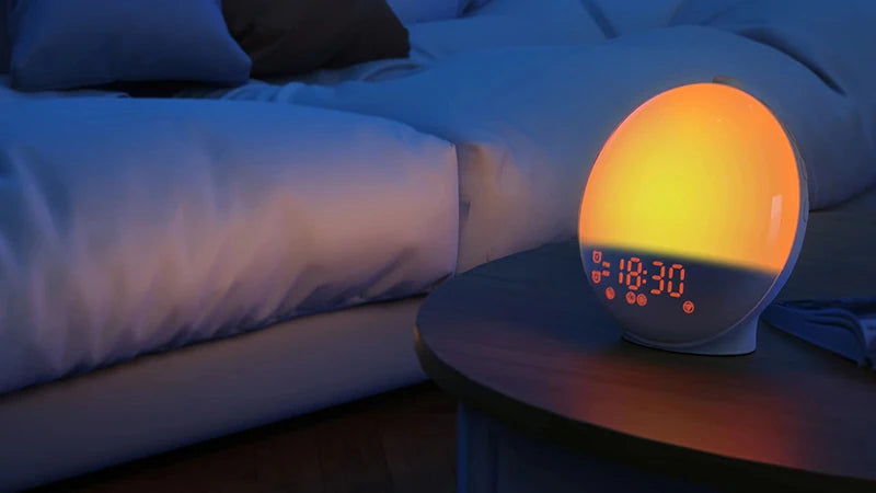 Wake Up Light Alarm Clock Sunrise/Sunset Simulation