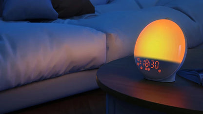 Wake Up Light Alarm Clock Sunrise/Sunset Simulation