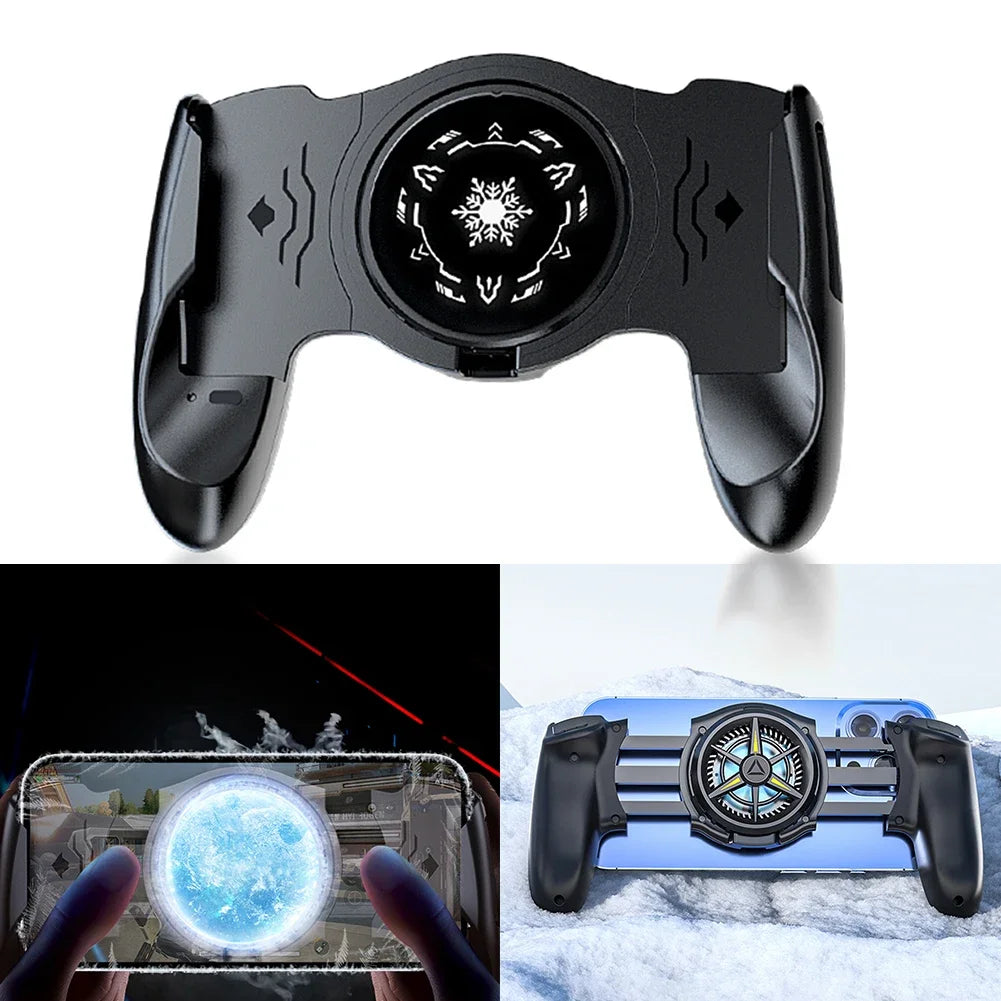 Mobile Gaming Controller with Semiconductor Cooling Fan | Gamepad Joystick for iPhone, Android, and Switch Phones