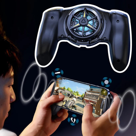 Mobile Gaming Controller with Semiconductor Cooling Fan | Gamepad Joystick for iPhone, Android, and Switch Phones