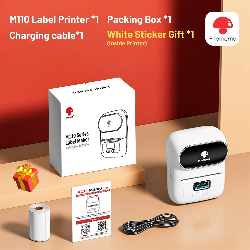 Phomemo M110 Portable Label Printer