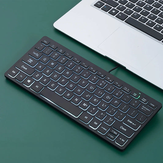 Portable Wired Keyboard Laptop