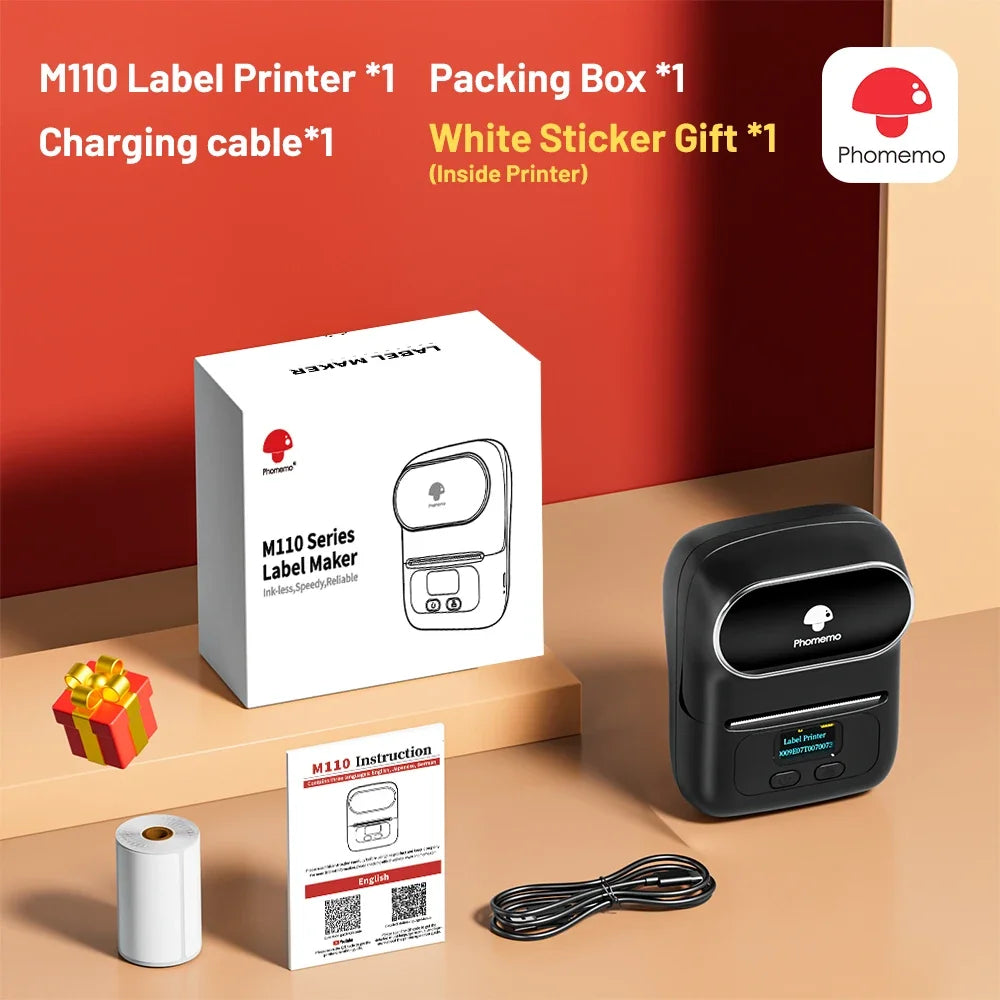Phomemo M110 Portable Label Printer
