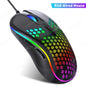 Wired Gaming Mouse with RGB Backlight | 7200 DPI Adjustable USB Ergonomic Mouse for PC & Laptop Gamers