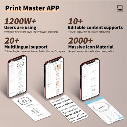 Phomemo M110 Portable Label Printer