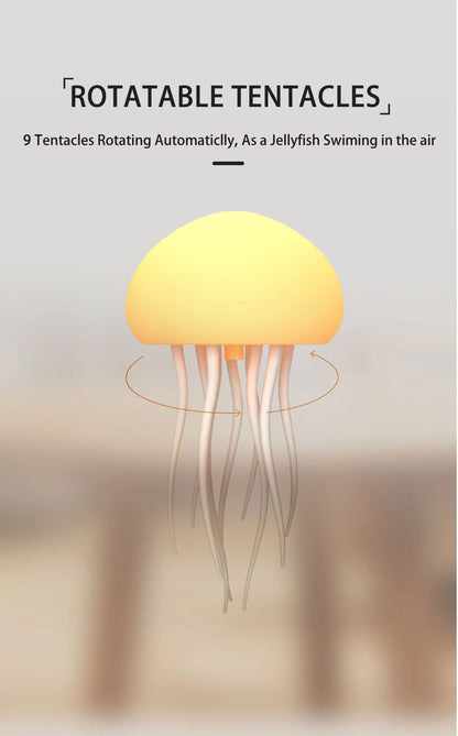 Cartoon Jellyfish Night Light RGB