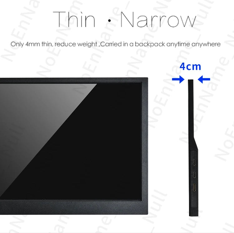 11.6" Portable Monitor 1366x768 TFT | HDMI Gaming Display for PC, PS4, Xbox, Switch