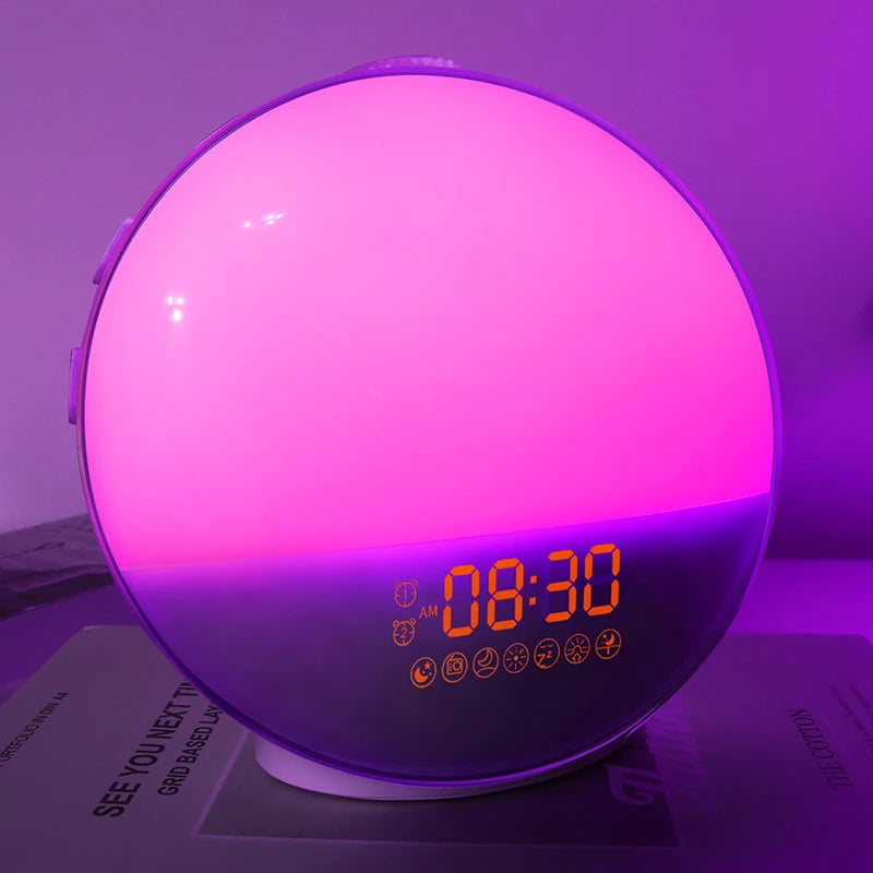Wake Up Light Alarm Clock Sunrise/Sunset Simulation