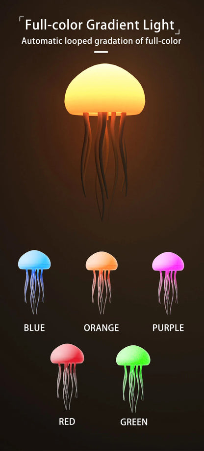 Cartoon Jellyfish Night Light RGB