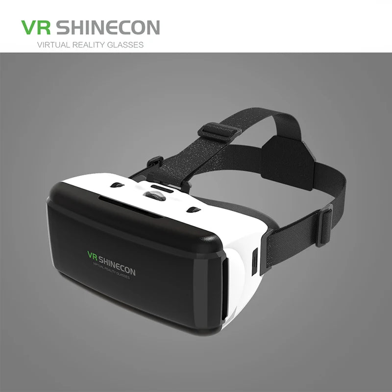3D Virtual Reality Glasses Headset for Mobile Phones | VR Goggles for Smartphones with Binocular Lens