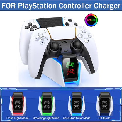 RGB Controller Charging Station For PS5