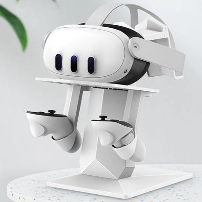 Controller Charging Station for Meta Quest 3 | Stable Desktop VR Headset Stand & Charging Dock | VR Accessory